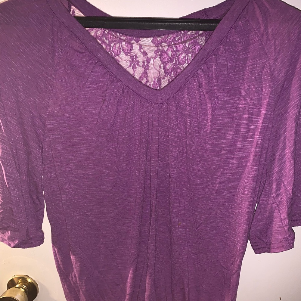 Purple blouse